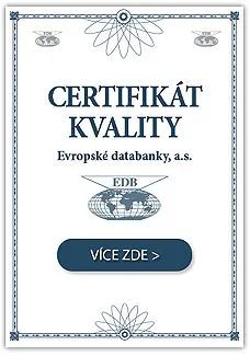 Náš certifikát v Evropské databance